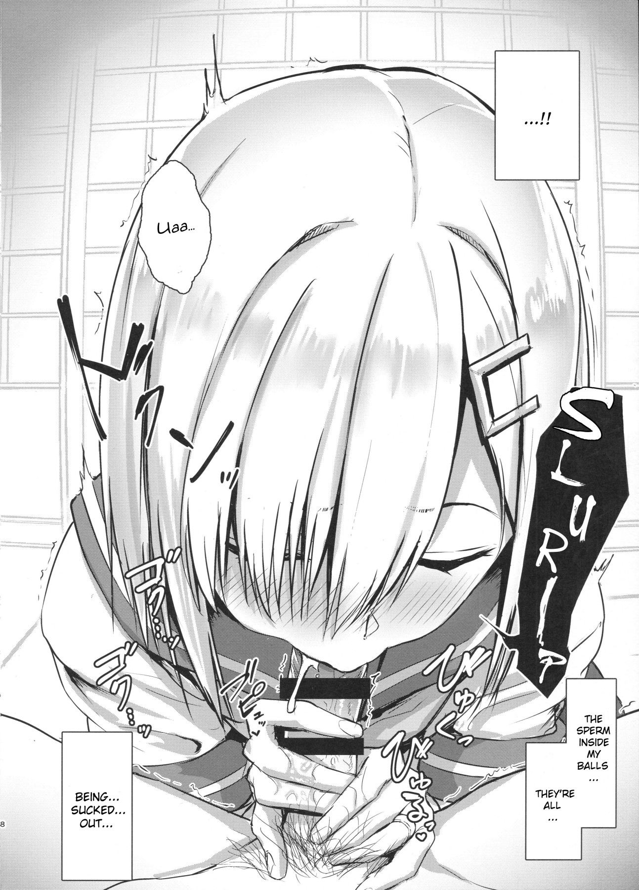 Hentai Manga Comic-A Book About Hamakaze Sucking on It-Read-7